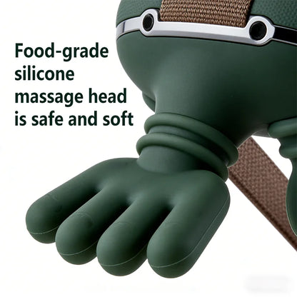 New shoulder and neck massager, neck massager, fully automatic charging finger press hand massager (without heating)