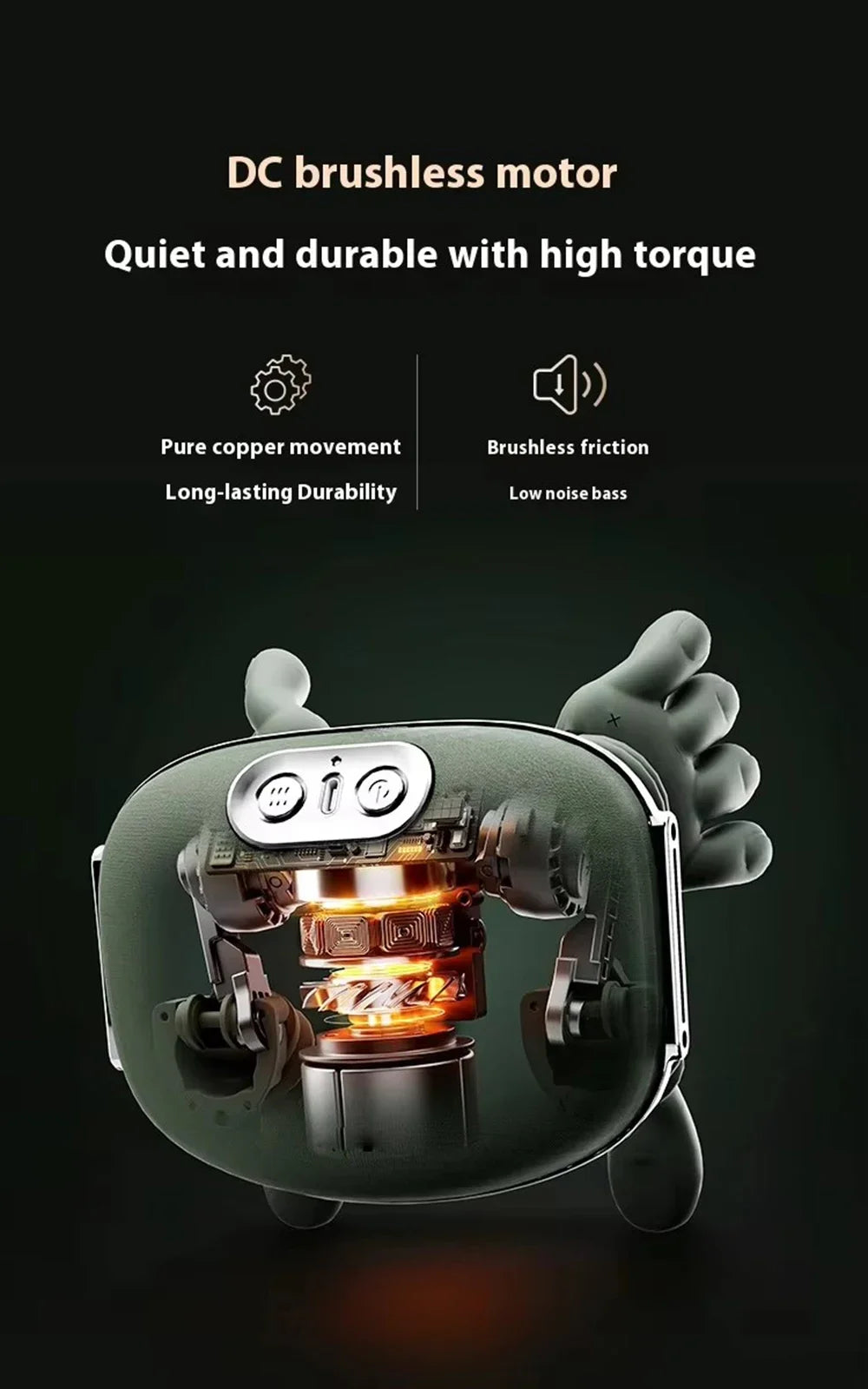 New shoulder and neck massager, neck massager, fully automatic charging finger press hand massager (without heating)