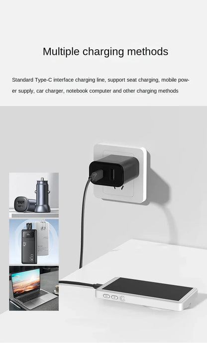 2025 Magnetic Wireless Selfie Monitor Screen For IPhone Android, 3.94 HD Expansion Display Rear Camera Vlog Live Video Recording