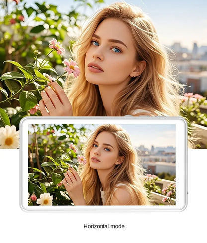 2025 Magnetic Wireless Selfie Monitor Screen For IPhone Android, 3.94 HD Expansion Display Rear Camera Vlog Live Video Recording